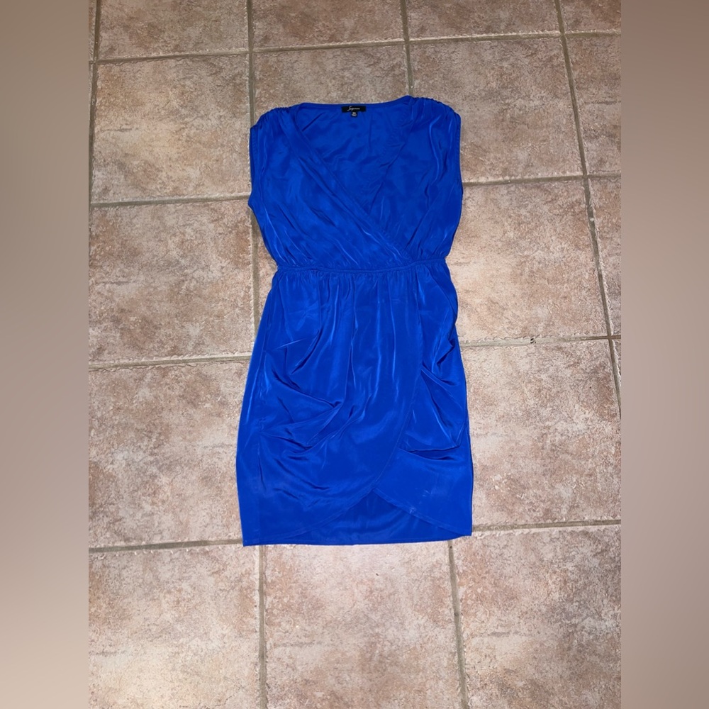 Blue dress